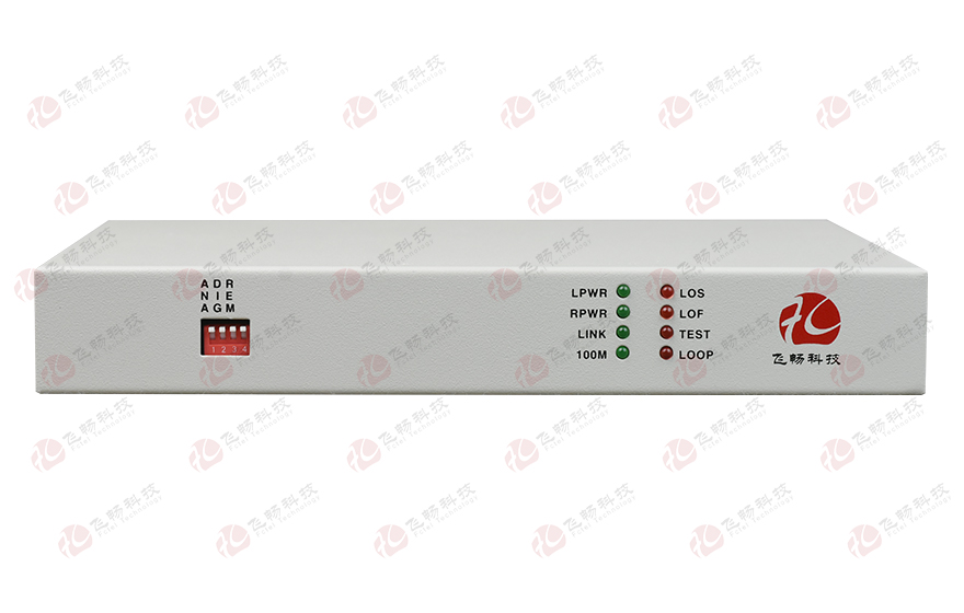 飞畅科技-光纤-ETH+2RS232转换器（带宽2M）