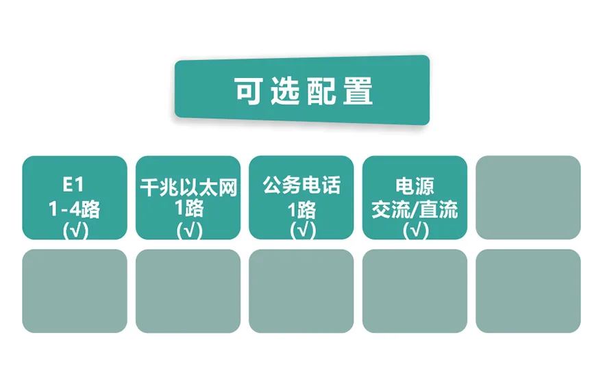 飞畅科技-4E1+1GE  PDH光端机(19英寸1U)