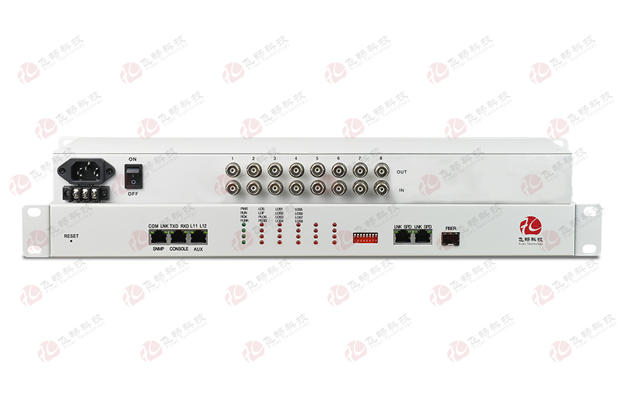飞畅科技-8E1 Over IP 以太仿真网关