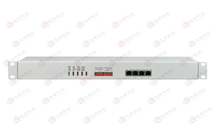 飞畅科技-8E1-4ETH逻辑隔离转换器