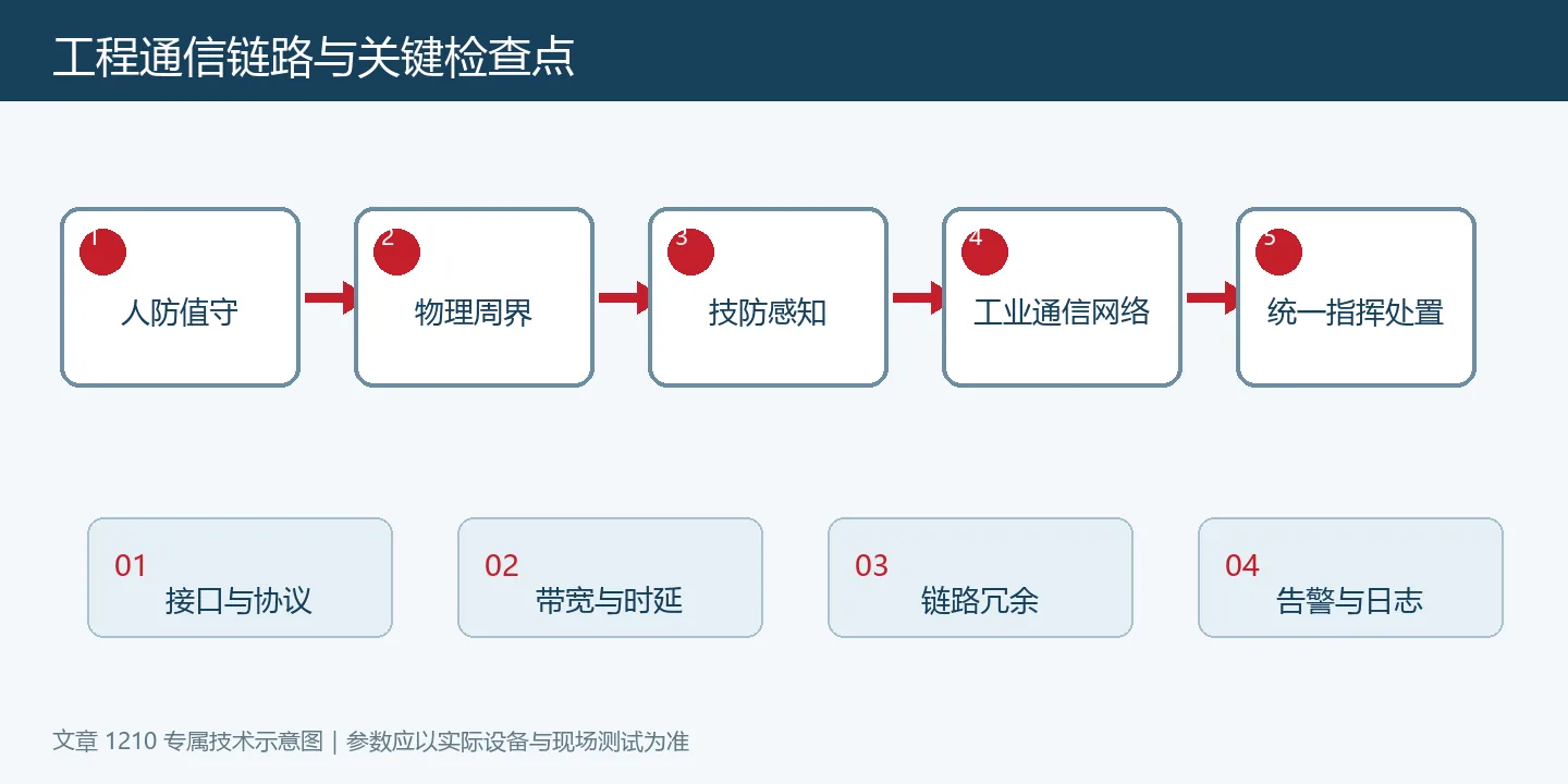 什么是智慧磐石工程:三道防线与通信底座实用解读通信拓扑与检查点