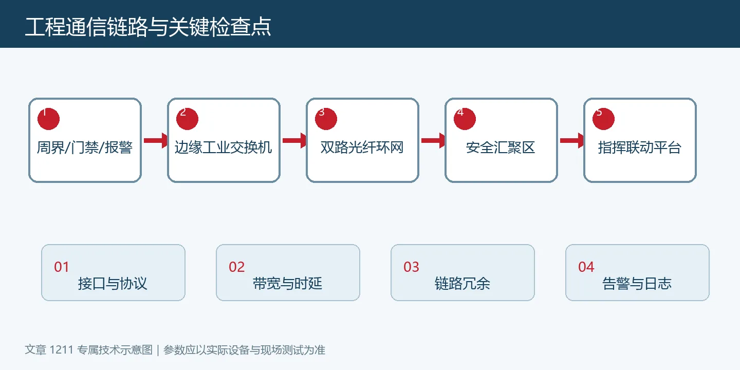 智慧磐石系统如何组成:周界感知、光纤传输与联动处置通信拓扑与检查点